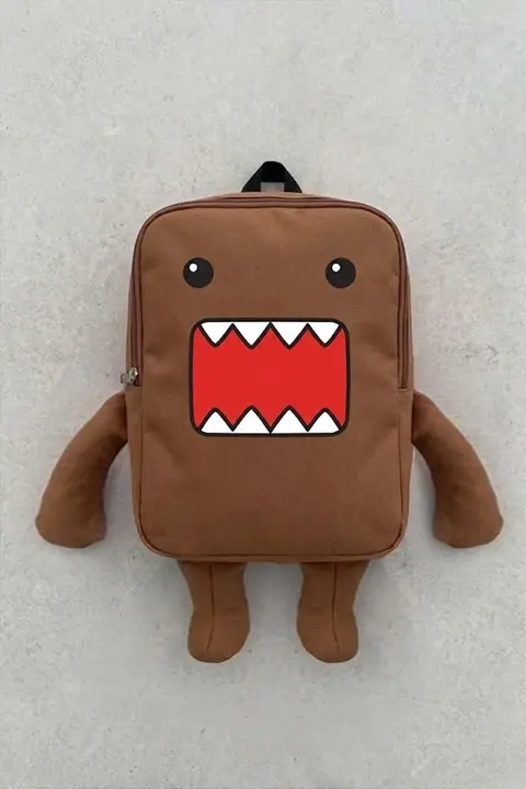 Kahverengi Domo-Kun Çanta