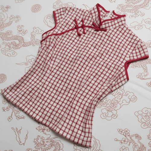 Çin Tarzı Gotik Y2K Millennial Mood Retro High Street Fashion Düğme Detaylı Kadın Kısa Kollu Bluz