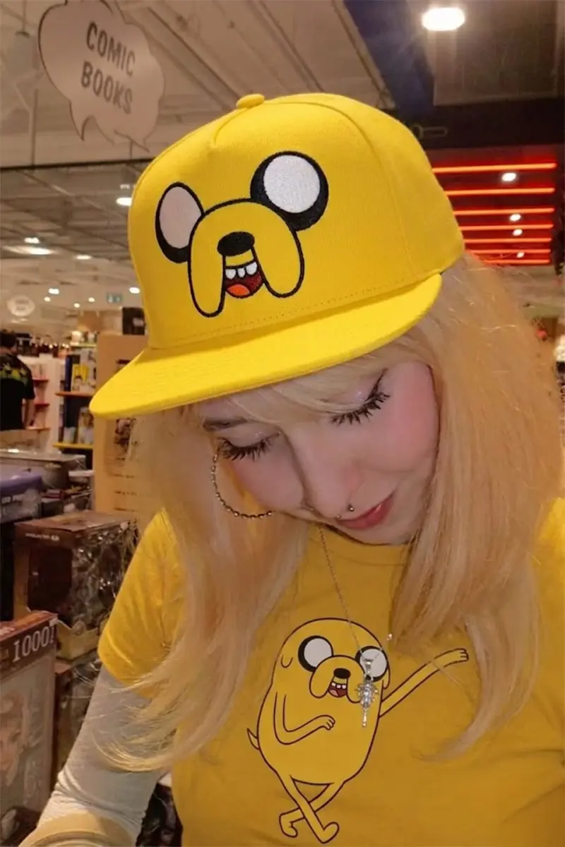 Sarı Adventure Time Jack Baseball Şapka