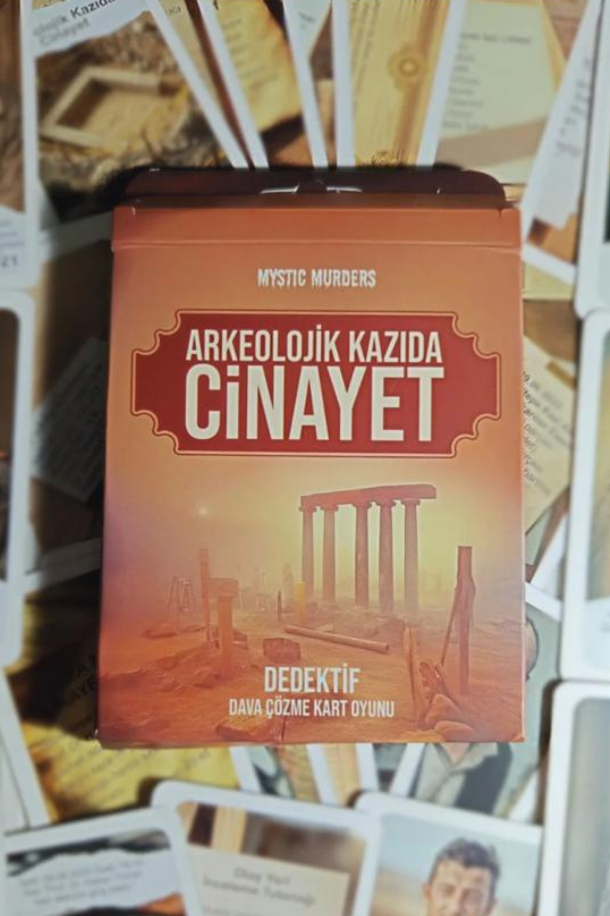 Arkeolojik Kazıda Cinayet Suç Dosyası Serisi Dedektif Kart Oyunları