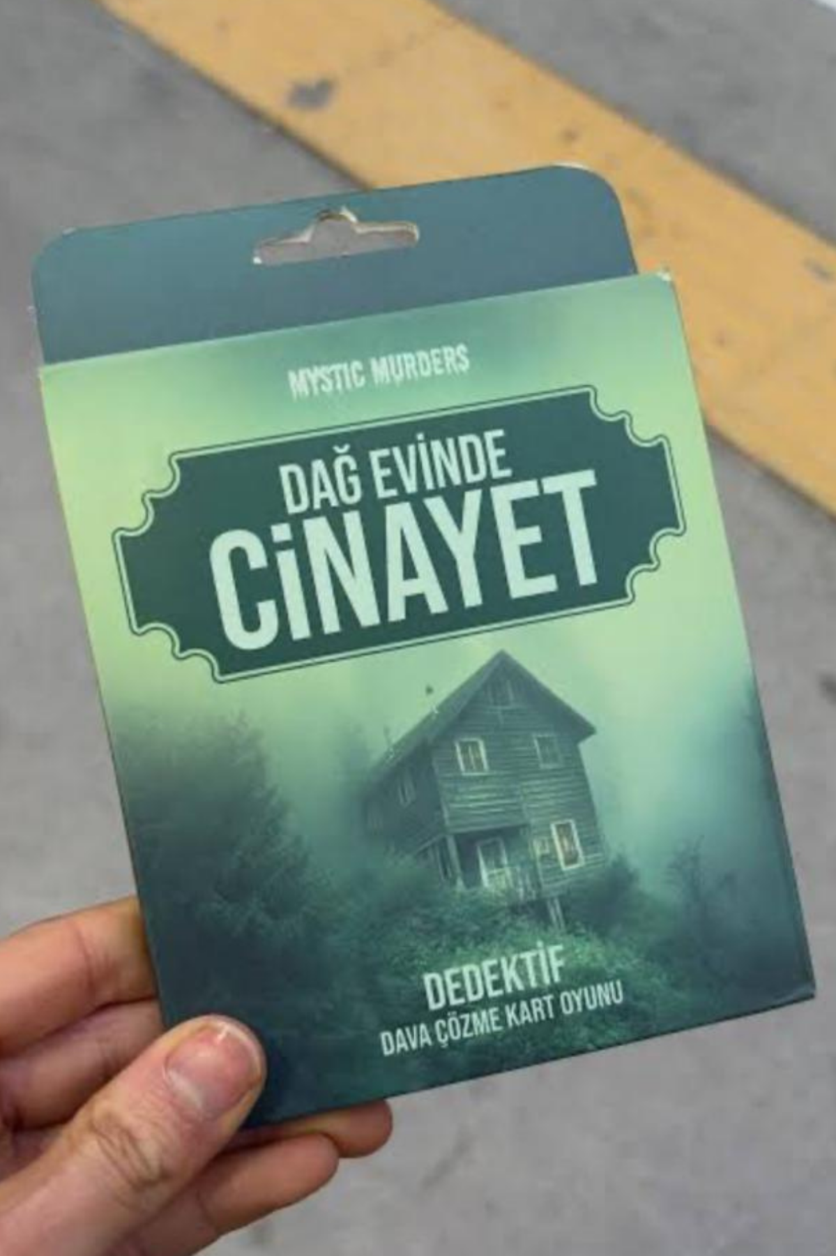 Dağ Evinde Cinayet Suç Dosyaları Serisi Dedektif Kart Oyunları