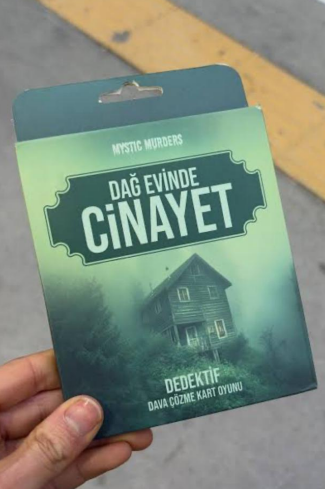 Dağ Evinde Cinayet Suç Dosyaları Serisi Dedektif Kart Oyunları