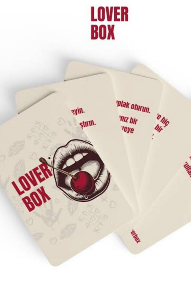 Fantezi Özel Gün Sevgili Çift Partner Cesaret Kart Görev Oyun Lover Box x  55 Kart