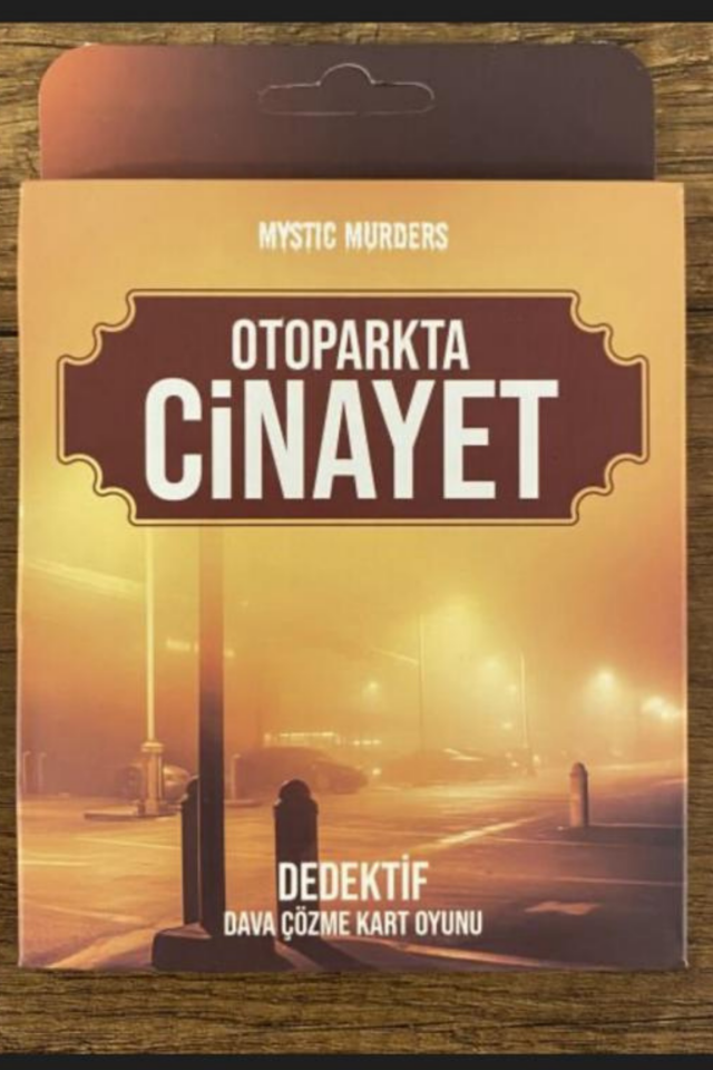 Otoparkta Cinayet Suç Dosyaları Serisi Dedektif Kart Oyunları