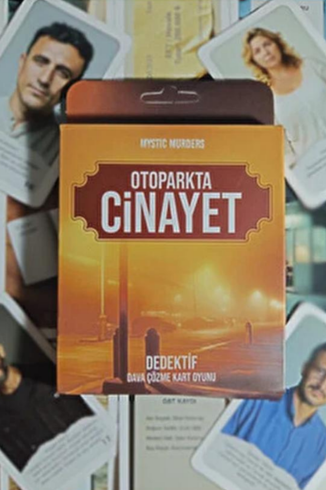 Otoparkta Cinayet Suç Dosyaları Serisi Dedektif Kart Oyunları
