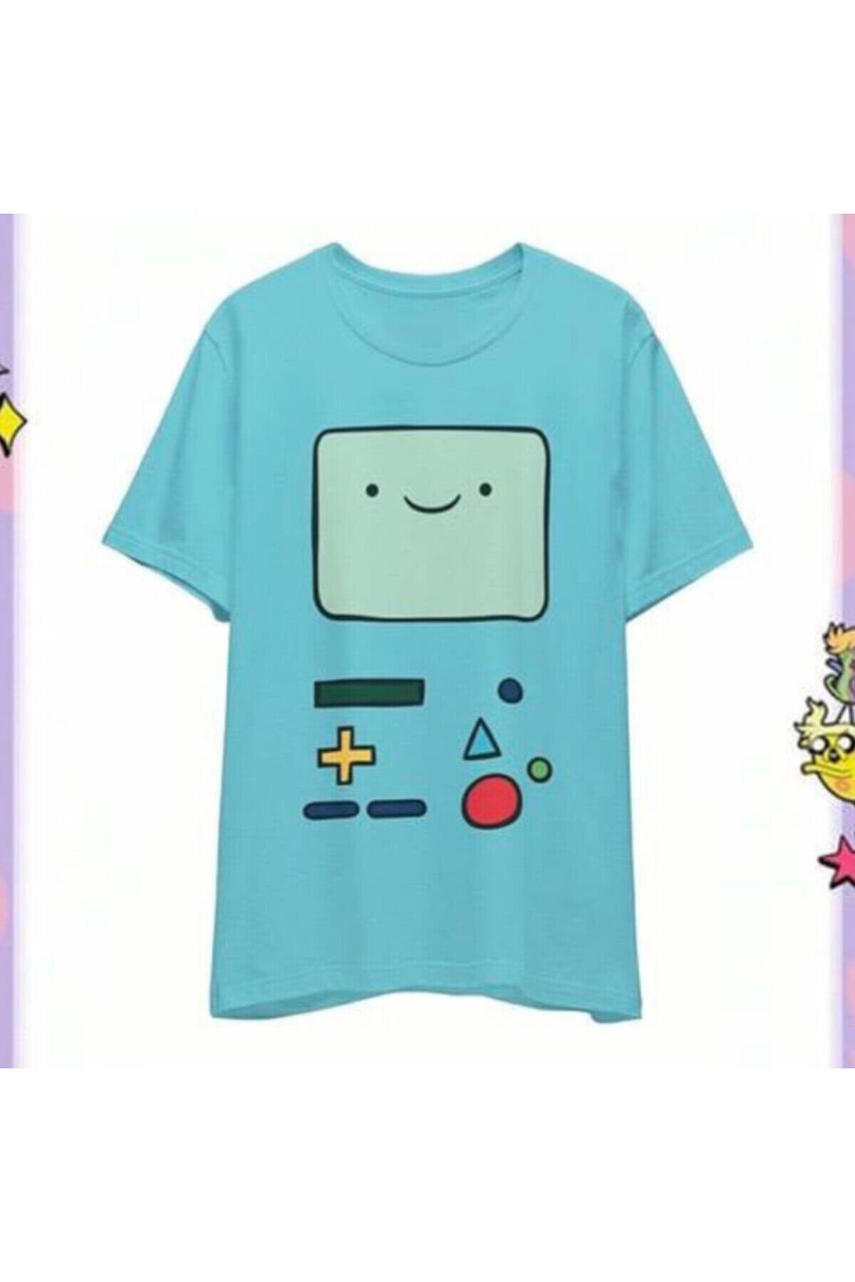 Mavi Adventure Time BMO Y2K Unisex T-Shirt