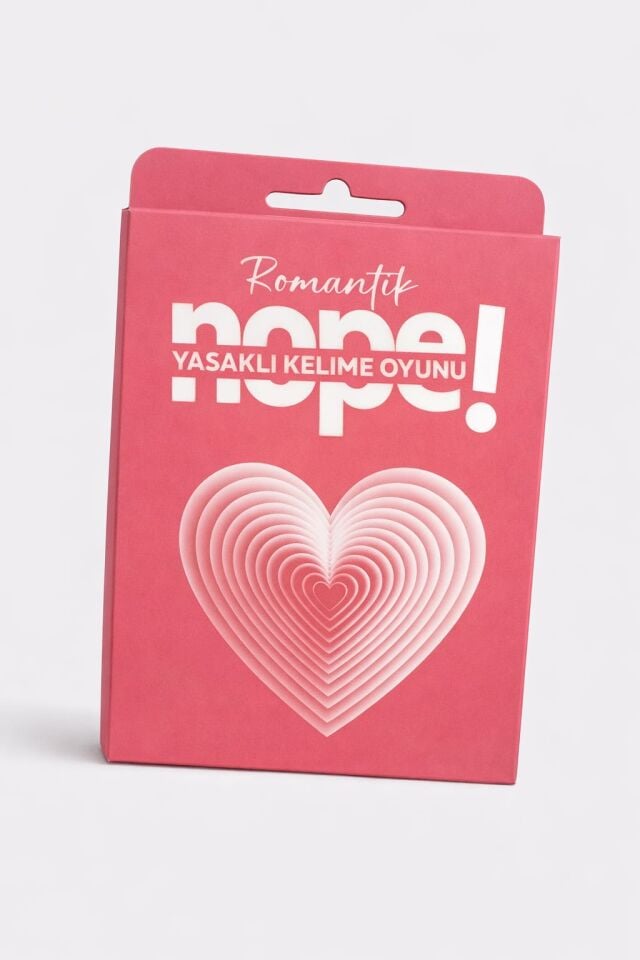 ROMANTİK Yasaklı Kelime Oyunu NOPE! Kutu Kart Oyunları