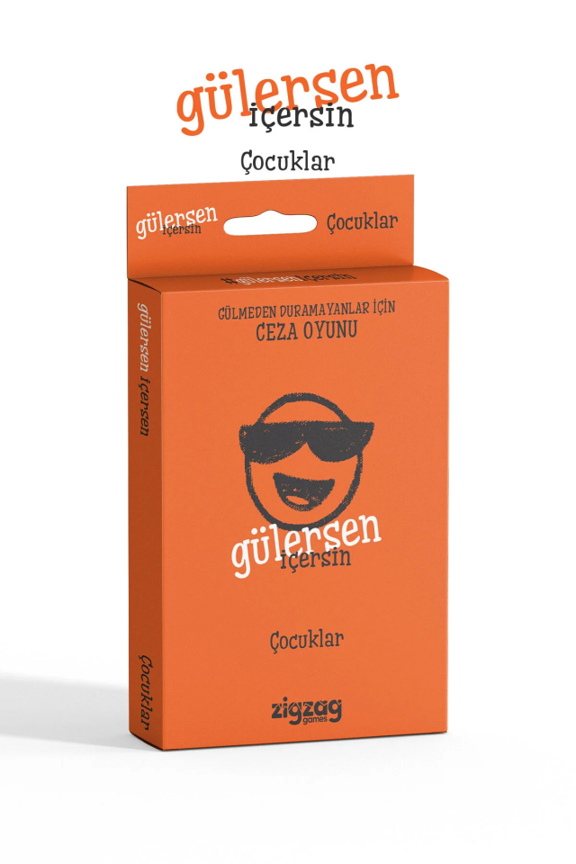 Gülersen İçersin SerisiÇocuklar İçin Cezalı Kutu Oyunları