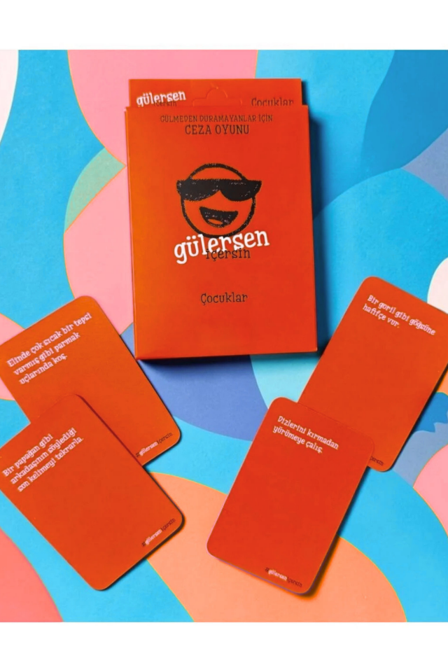 Gülersen İçersin SerisiÇocuklar İçin Cezalı Kutu Oyunları