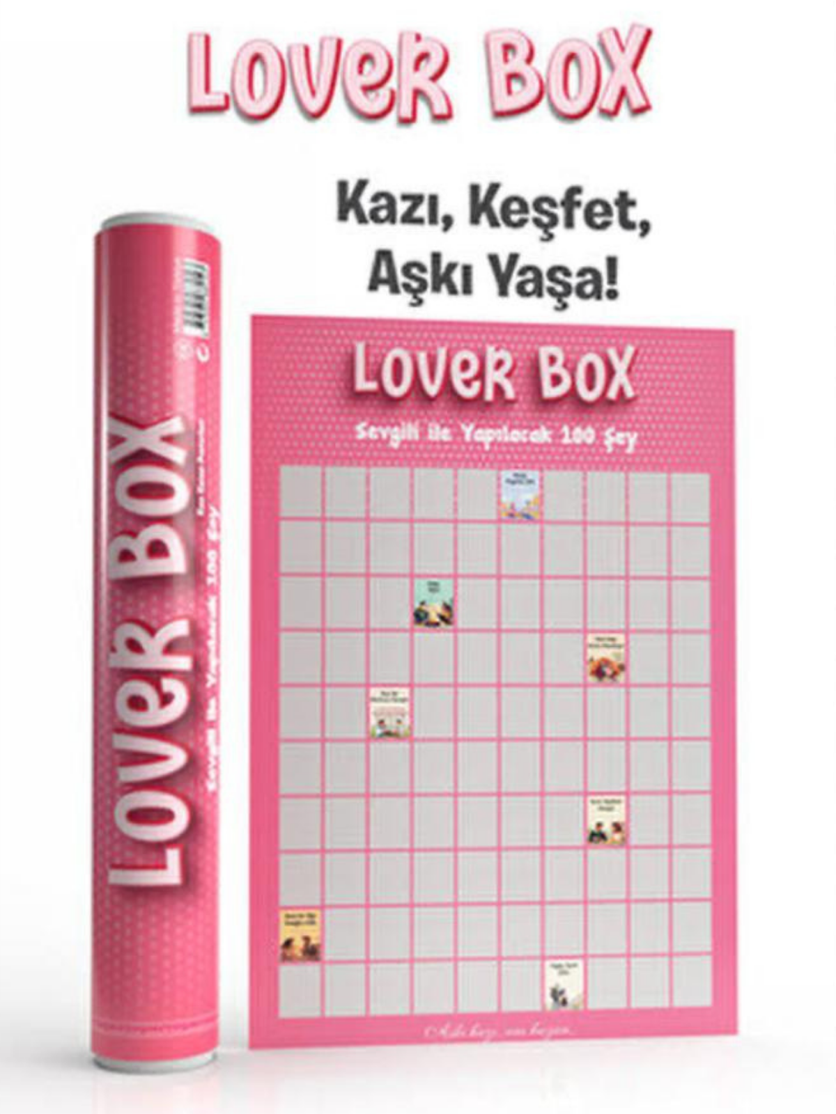 Sevgili ile Yapılacak 100 Şey - Kazı Kazan Posteri