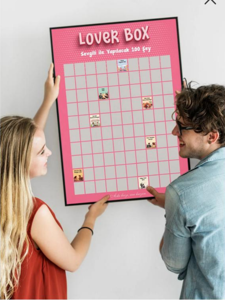 Sevgili ile Yapılacak 100 Şey - Kazı Kazan Posteri