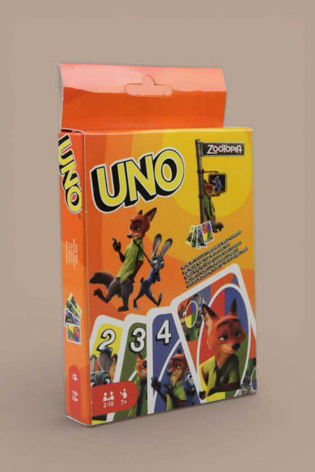 UNO Doca Box Uno Zootopia Strateji Kutu Kart Oyunları
