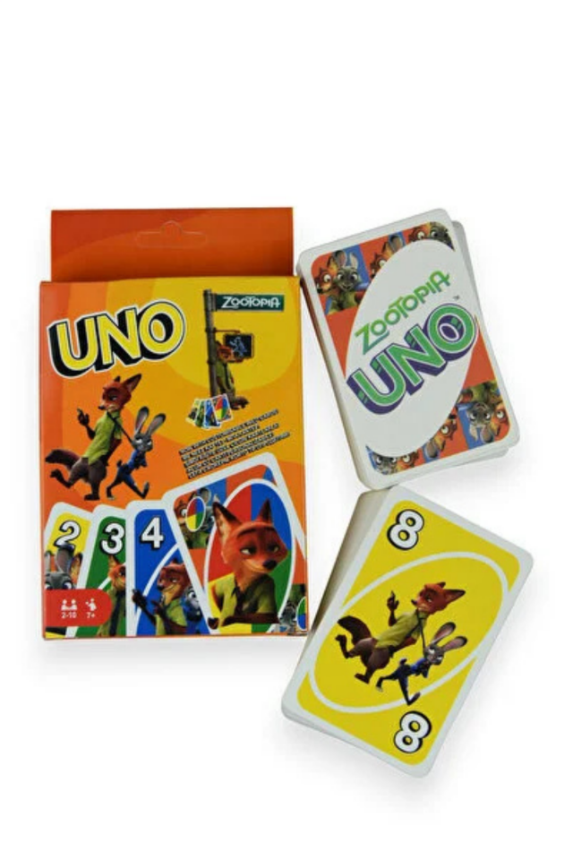 UNO Doca Box Uno Zootopia Strateji Kutu Kart Oyunları
