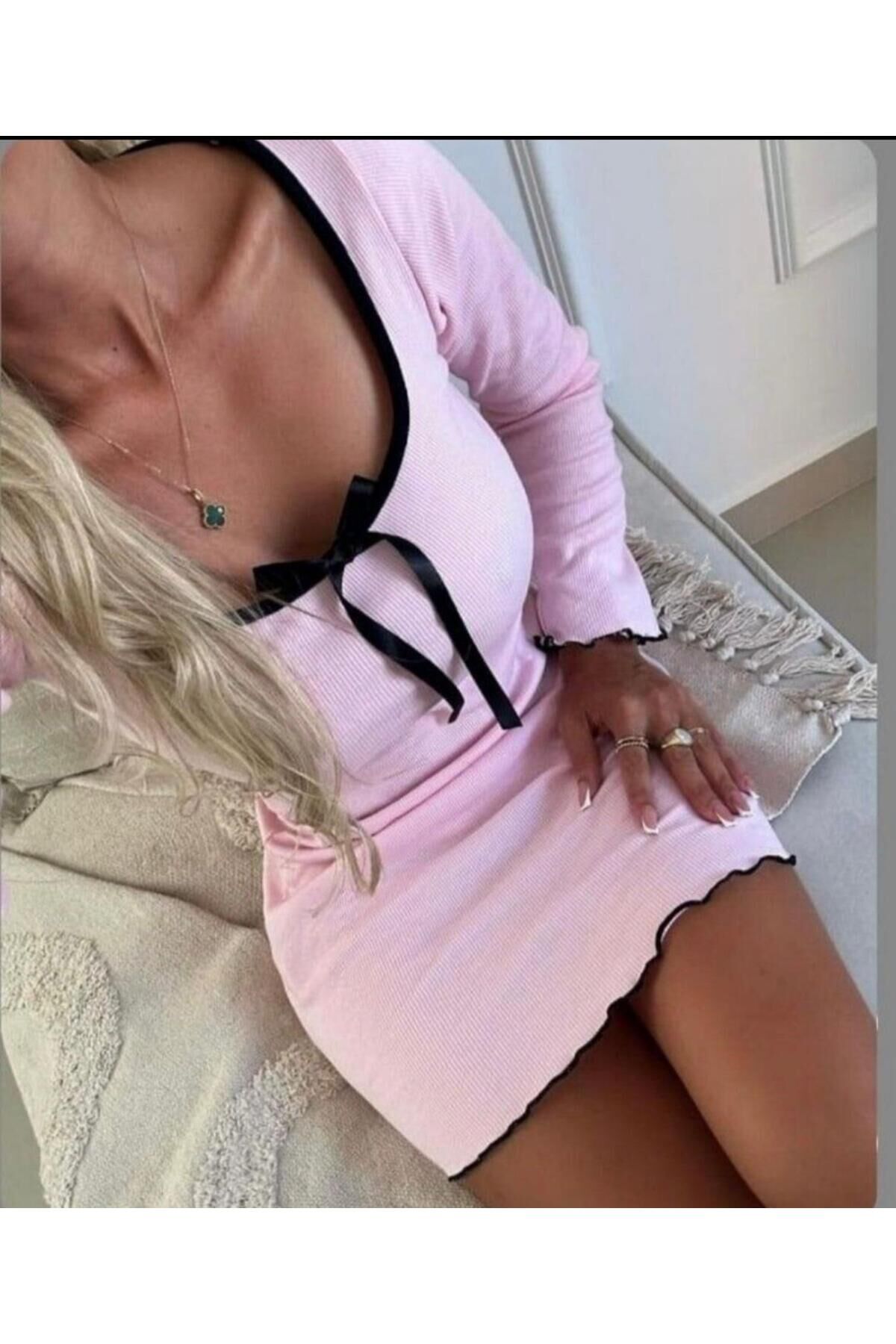 Coquette Lolita Kurdeleli Pinterest Elbise Pembe - XXS