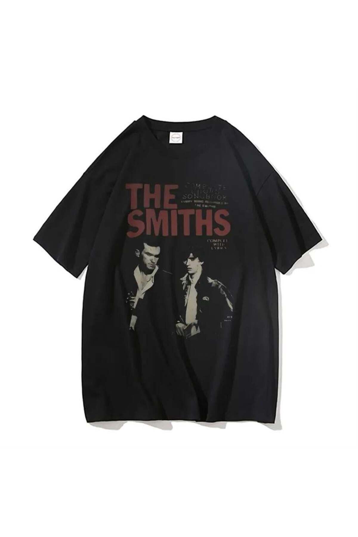Siyah Vintage The Smiths Unisex T-shirt
