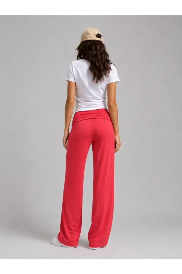 Sabduedd Coral teal Yoga Pantolon