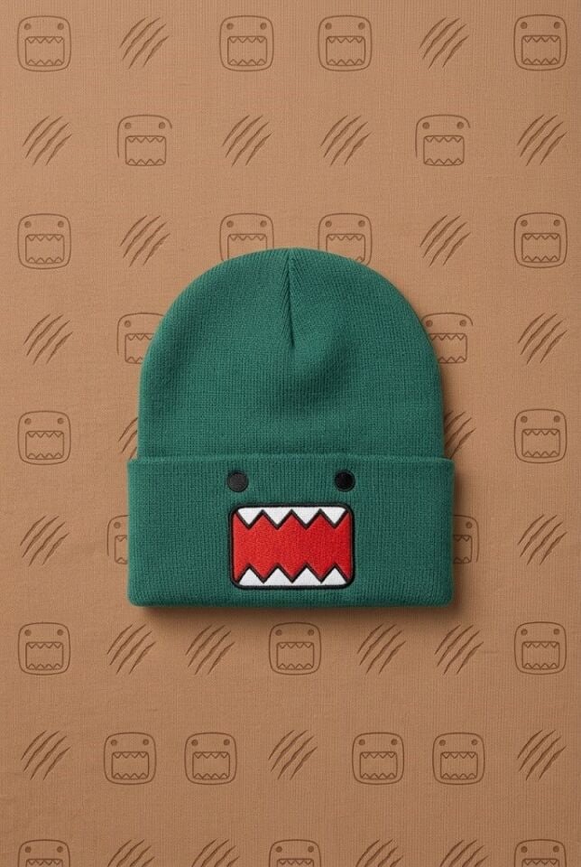 Mavi Domo Kun Unisex Bere
