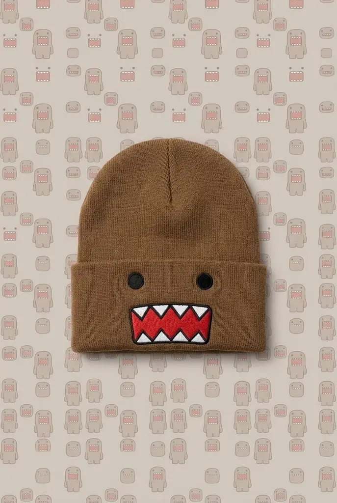 Kahverengi Domo Kun Unisex Bere