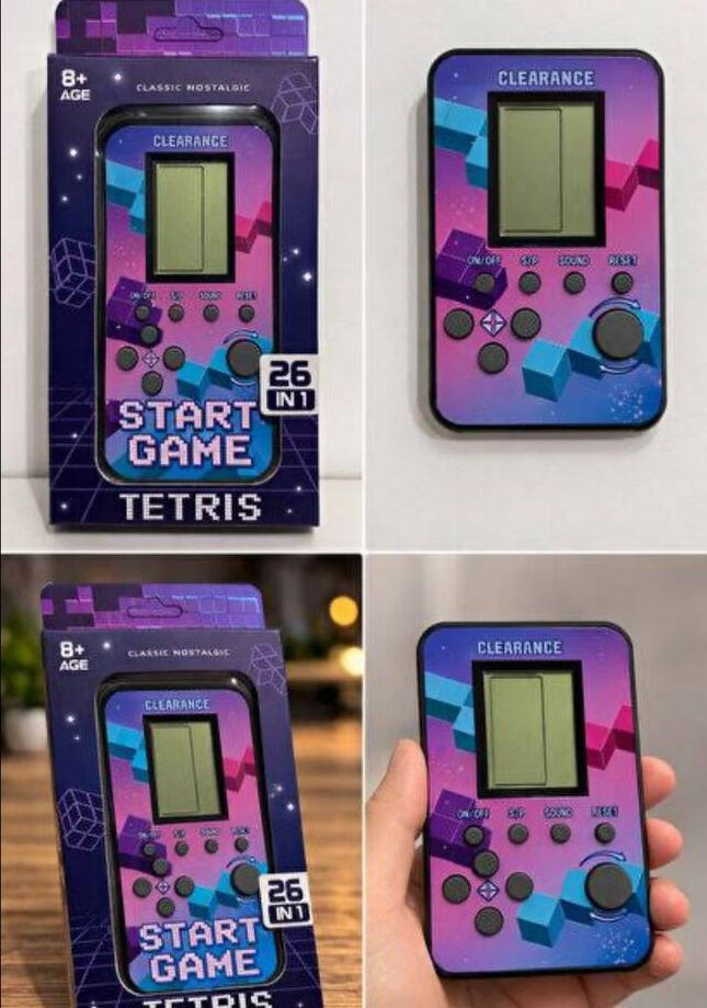 Brıck Game Tetris  renkli oyun hediyelik