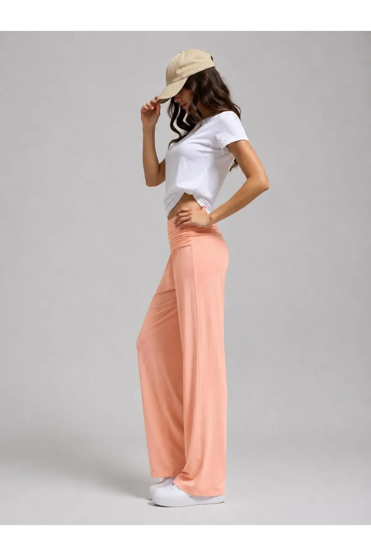 Sabduedd Coral teal Yoga Pantolon