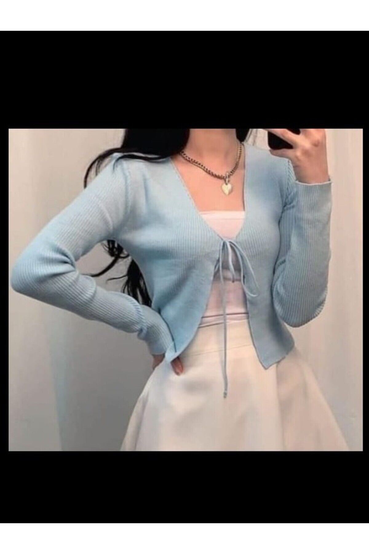 Coquette Lolita Pinterest Soft Bolero Mavi - XS