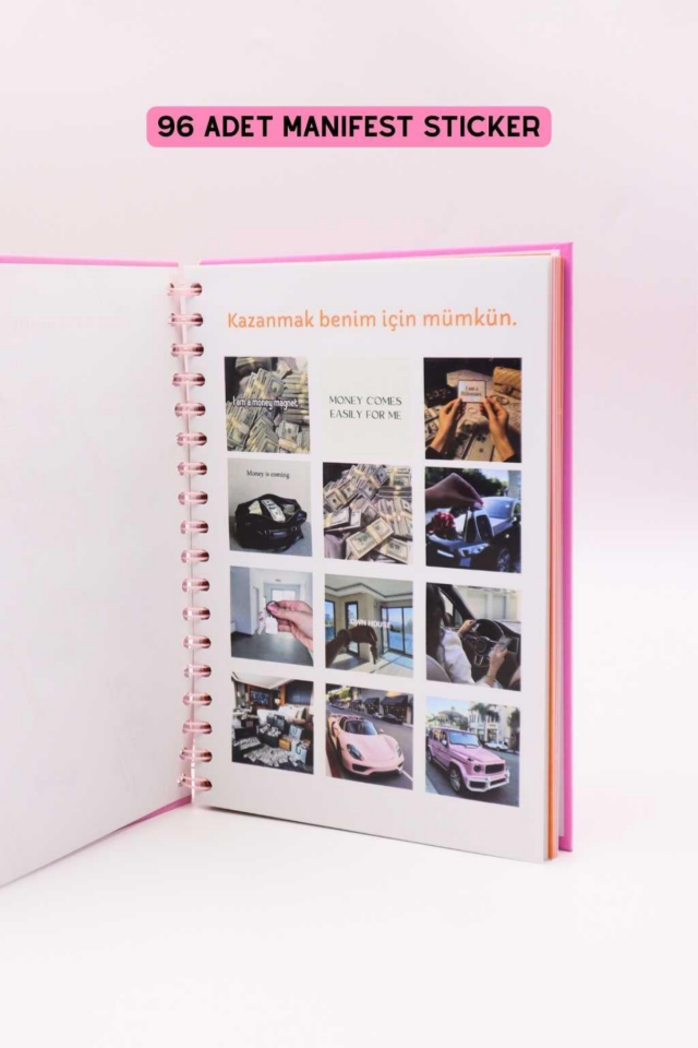 MANİFESTLE Serisi Manifest Günlüğü Ajanda Mor S2