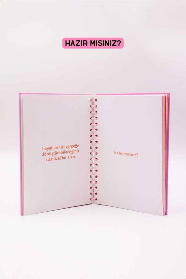 MANİFESTLE Serisi Manifest Günlüğü Ajanda Mor S2