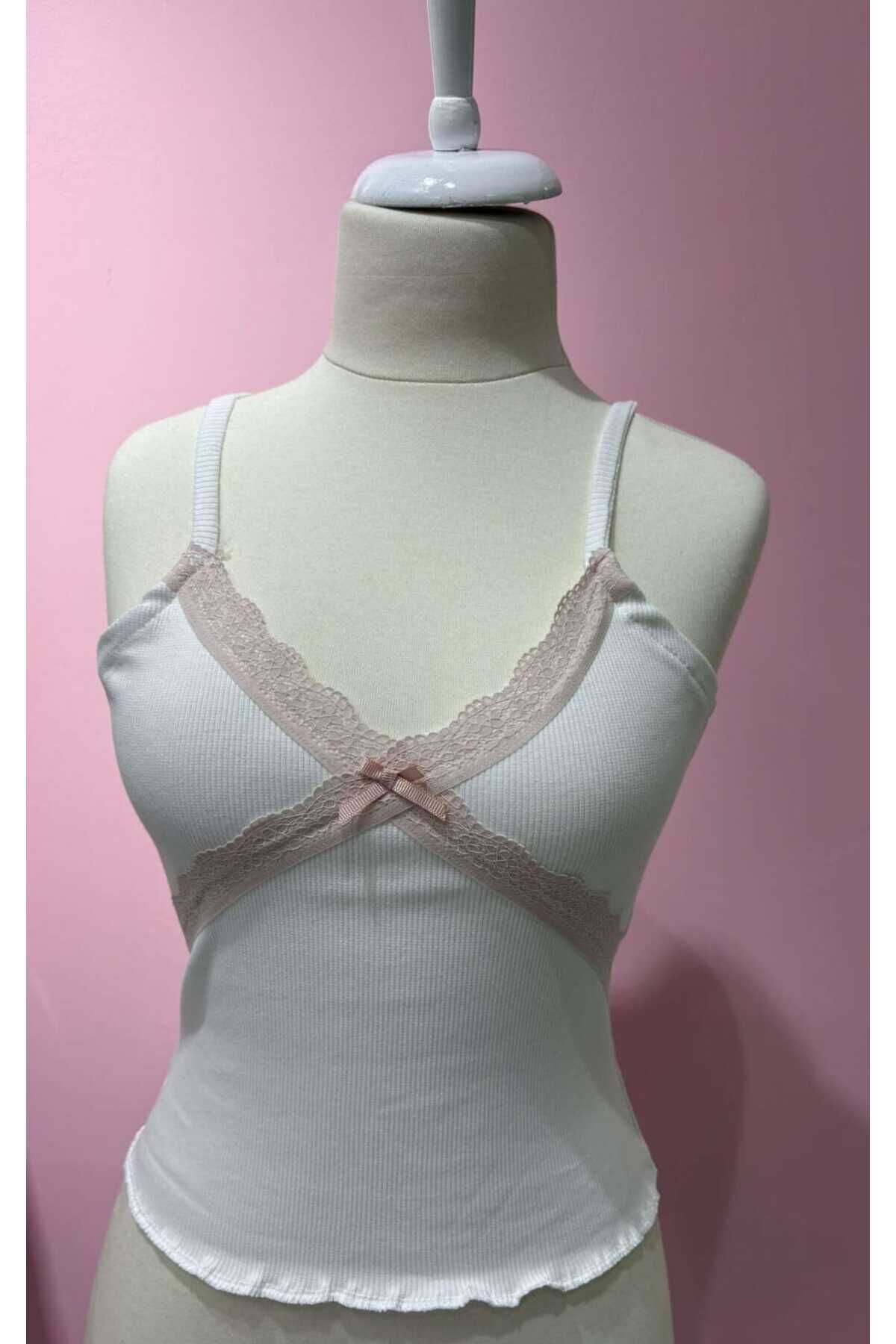 Pinterest Askılı Crop Top