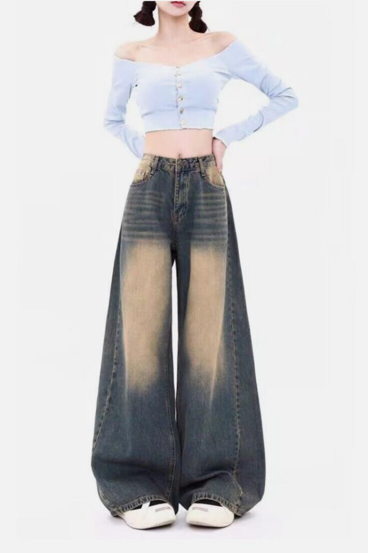 Kahve Retro Pantolon