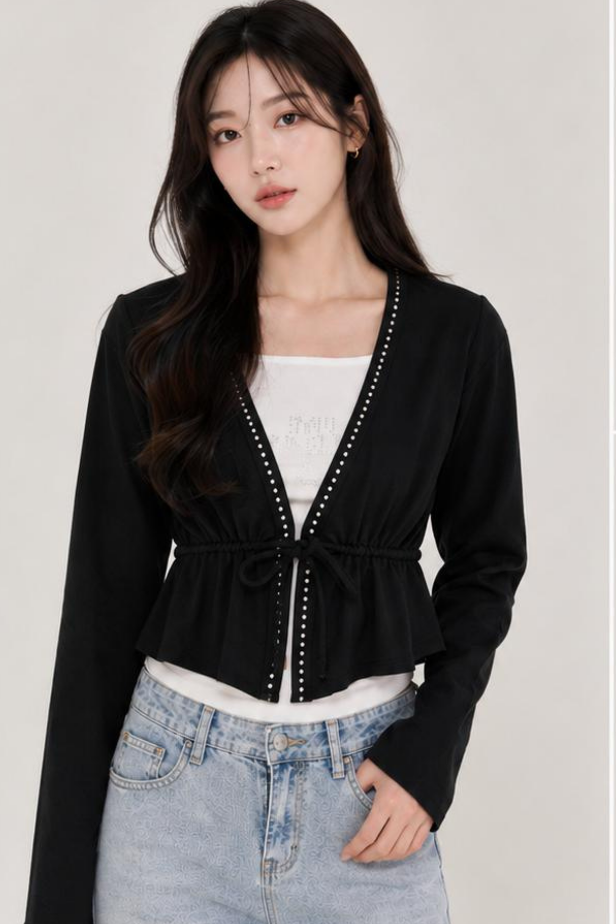Midnight Pearl Coquette Bolero